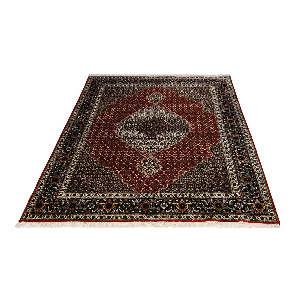 Perzisch tapijt - Tabriz - Royal - 205 x 153 cm - rood