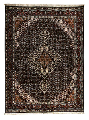 Perzisch tapijt - Tabriz - Royal - 207 x 154 cm - antraciet