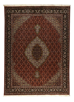 Perzisch tapijt - Tabriz - Royal - 204 x 150 cm - donkerrood