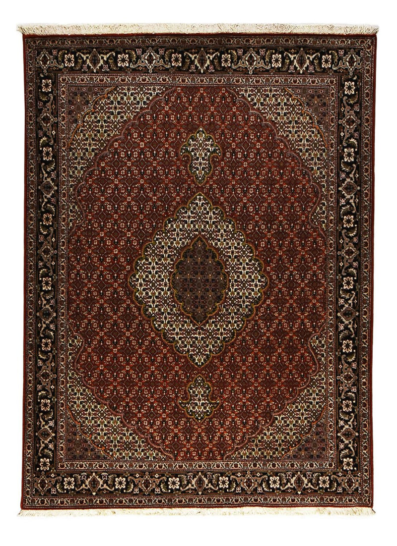 Perzisch tapijt - Tabriz - Royal - 204 x 150 cm - donkerrood