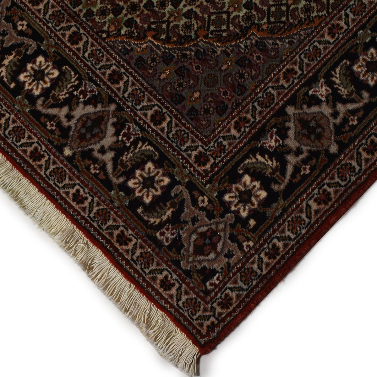 Perzisch tapijt - Tabriz - Royal - 204 x 150 cm - donkerrood