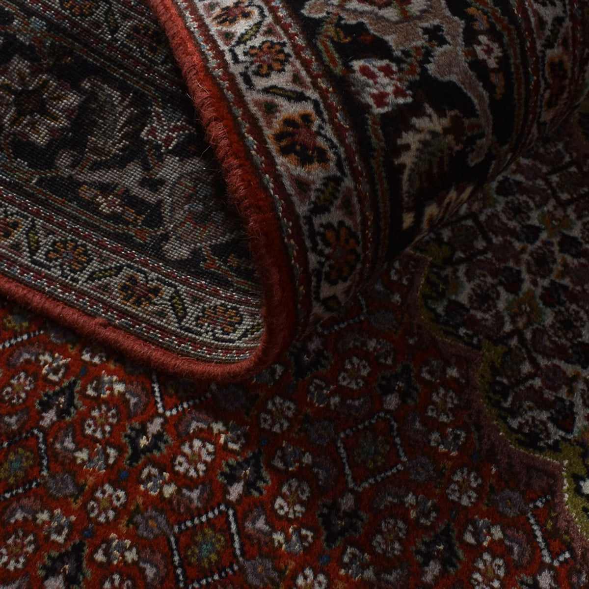 Perzisch tapijt - Tabriz - Royal - 204 x 150 cm - donkerrood