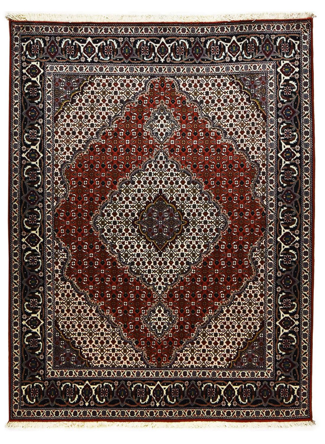 Perzisch tapijt - Tabriz - Royal - 200 x 154 cm - rood