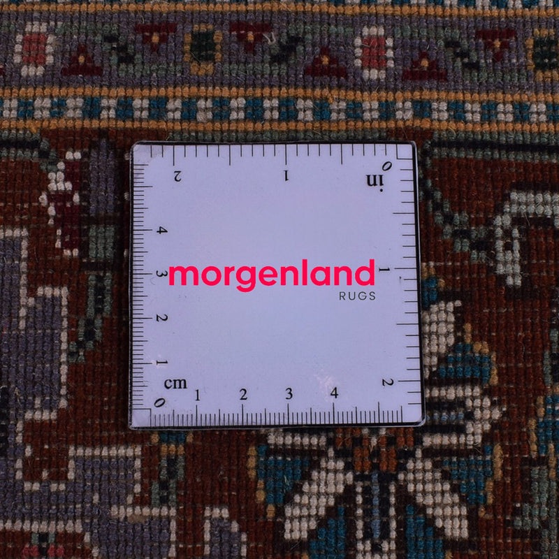 Perzisch tapijt - Tabriz - Royal - 204 x 150 cm - antraciet