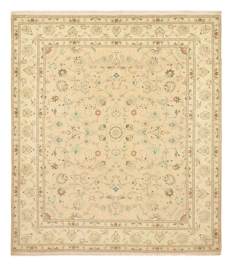 Perzisch tapijt - Tabriz - Royal - 300 x 250 cm - beige