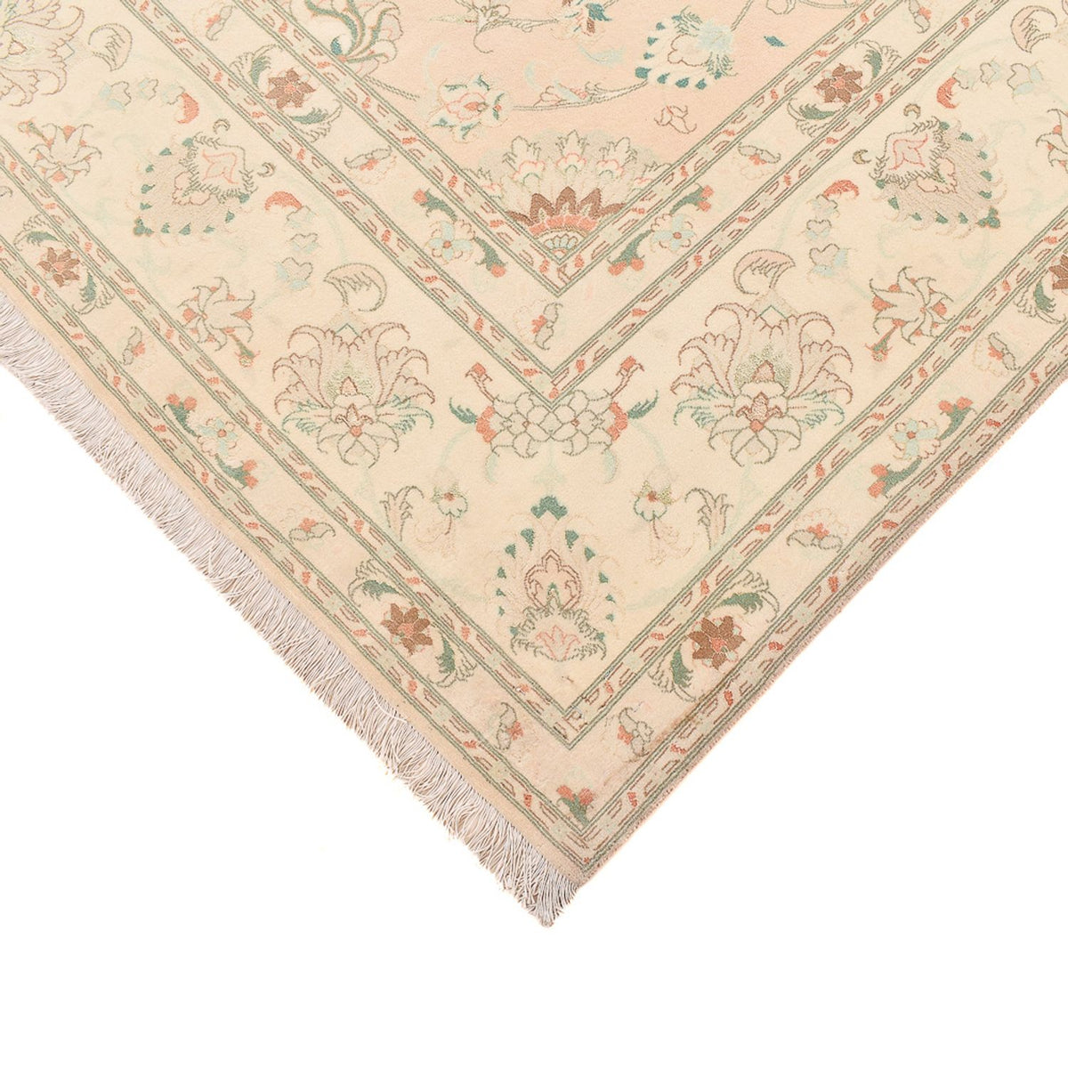 Perzisch tapijt - Tabriz - Royal - 300 x 250 cm - beige