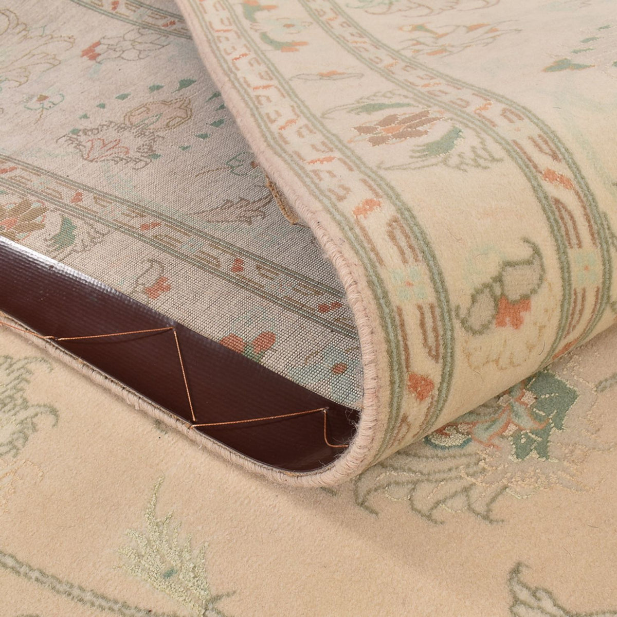 Perzisch tapijt - Tabriz - Royal - 300 x 250 cm - beige