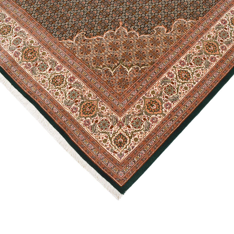 Loper Perzisch tapijt - Tabriz - Royal - 404 x 200 cm - zand