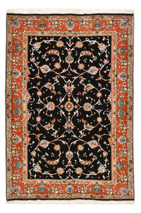 Perzisch tapijt - Tabriz - Royal - 150 x 102 cm - donkerblauw