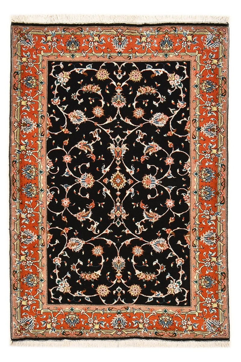 Perzisch tapijt - Tabriz - Royal - 150 x 102 cm - donkerblauw