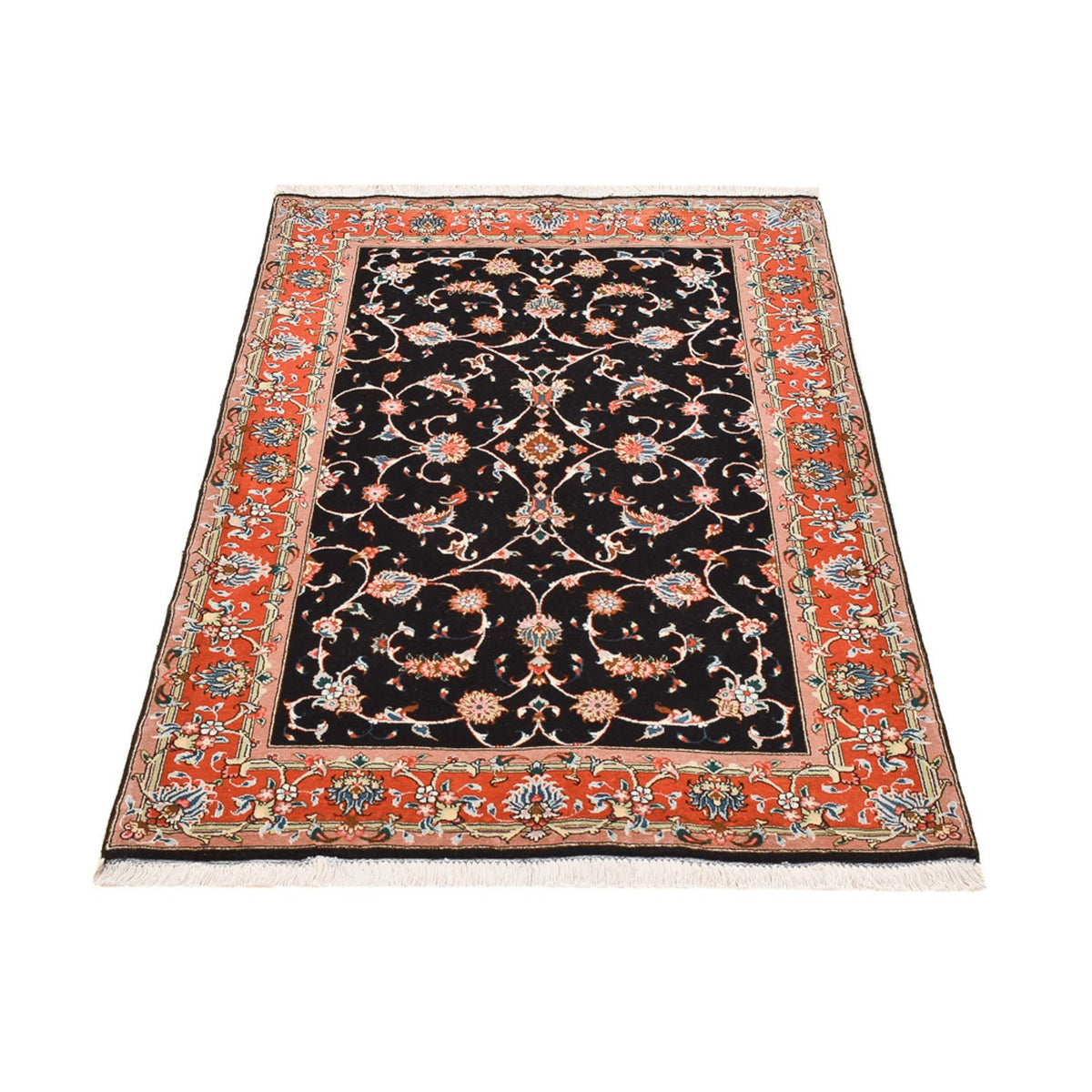 Perzisch tapijt - Tabriz - Royal - 150 x 102 cm - donkerblauw