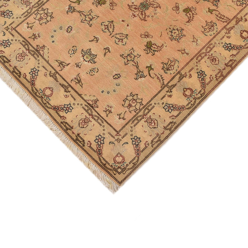 Loper Perzisch tapijt - Tabriz - Royal - 376 x 80 cm - goud
