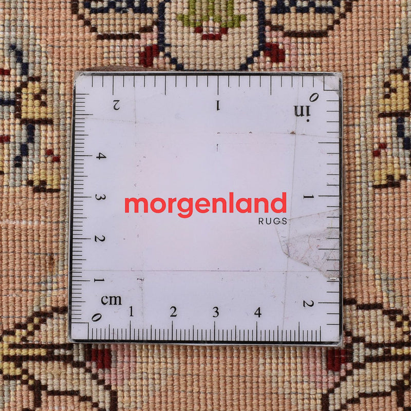 Loper Perzisch tapijt - Tabriz - Royal - 376 x 80 cm - goud