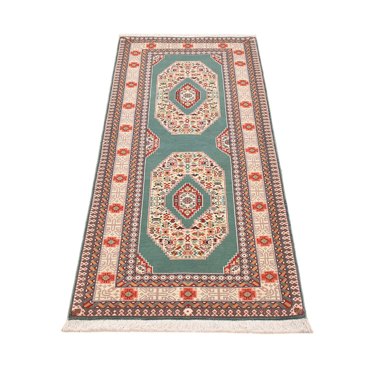 Loper Perzisch tapijt - Tabriz - Royal - 192 x 70 cm - veelkleurig