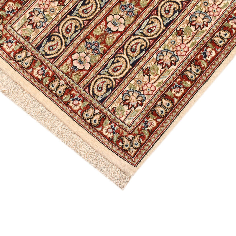 Loper Perzisch tapijt - Ghom - Koninklijk - 198 x 52 cm - beige