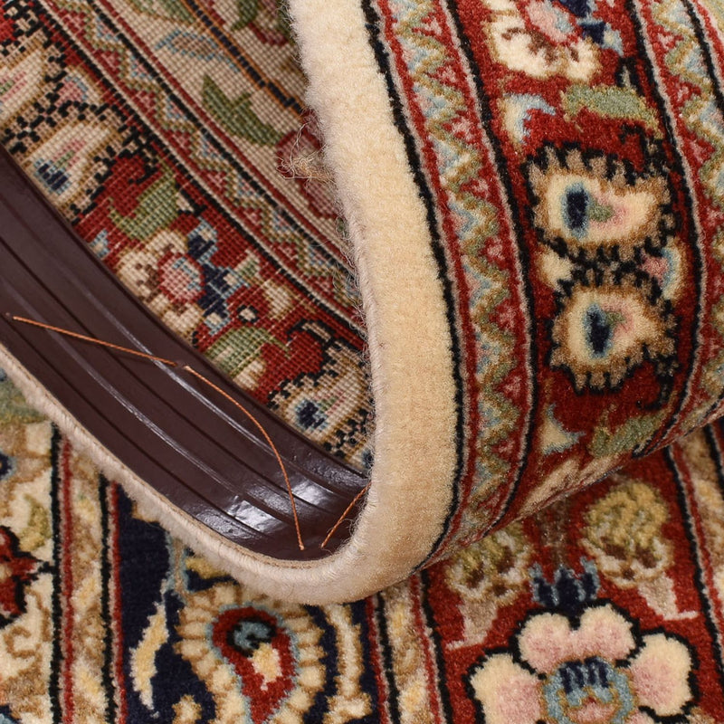 Loper Perzisch tapijt - Ghom - Koninklijk - 198 x 52 cm - beige