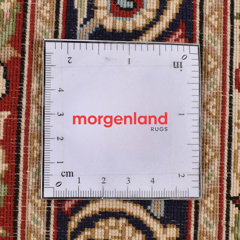 Loper Perzisch tapijt - Ghom - Koninklijk - 198 x 52 cm - beige