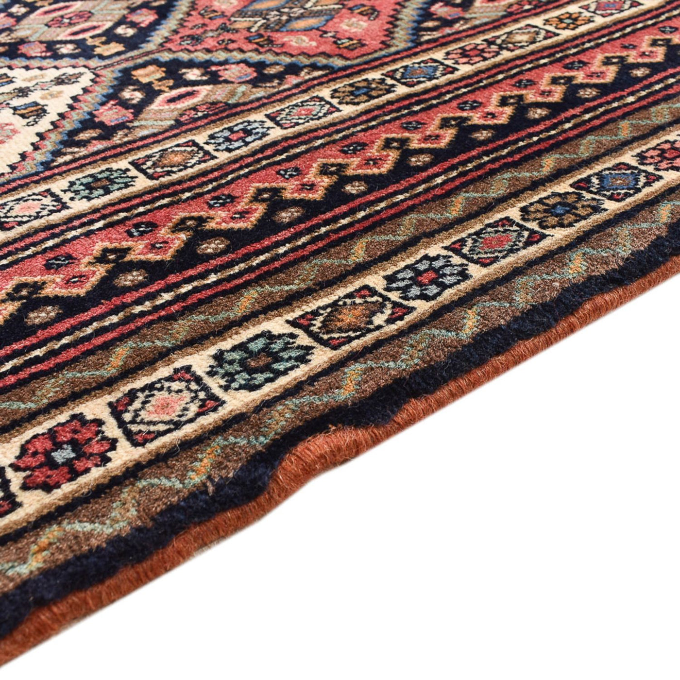Afshar Sirjan Tapijt 253x185cm - Perzisch tapijt