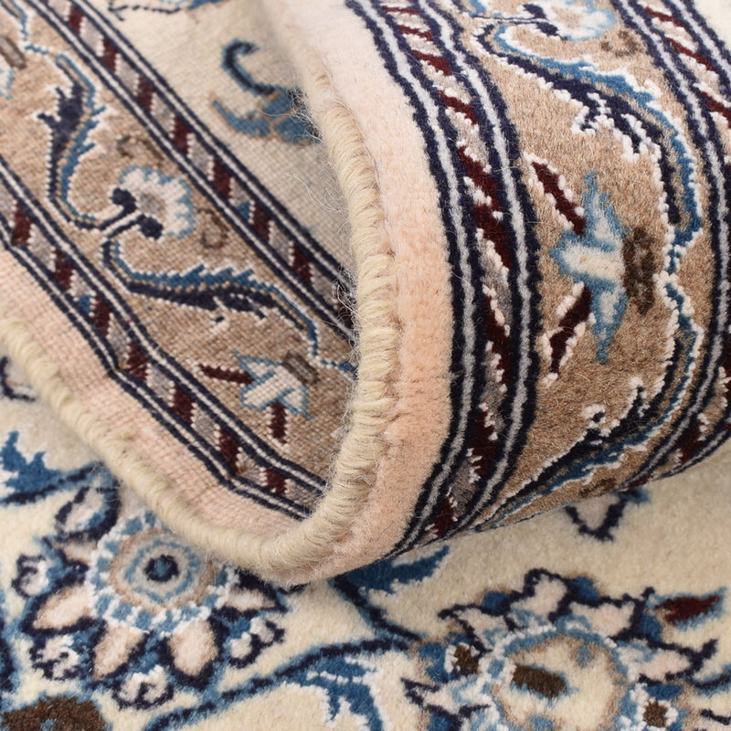 Loper Perzisch tapijt - Nain - Koninklijk - 195 x 60 cm - crème