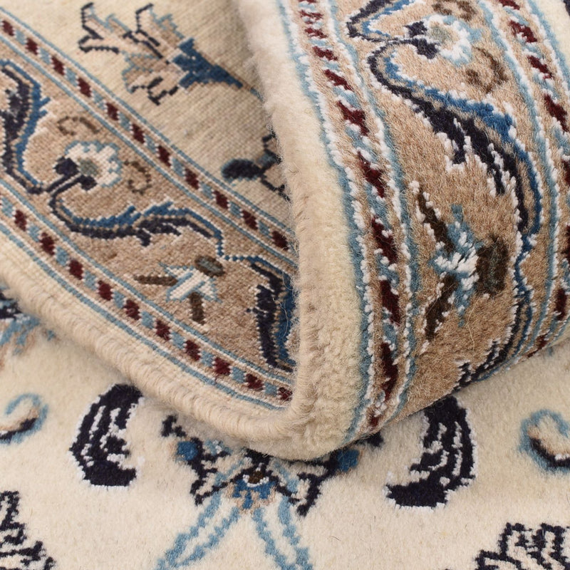 Loper Perzisch tapijt - Nain - Koninklijk - 192 x 57 cm - crème