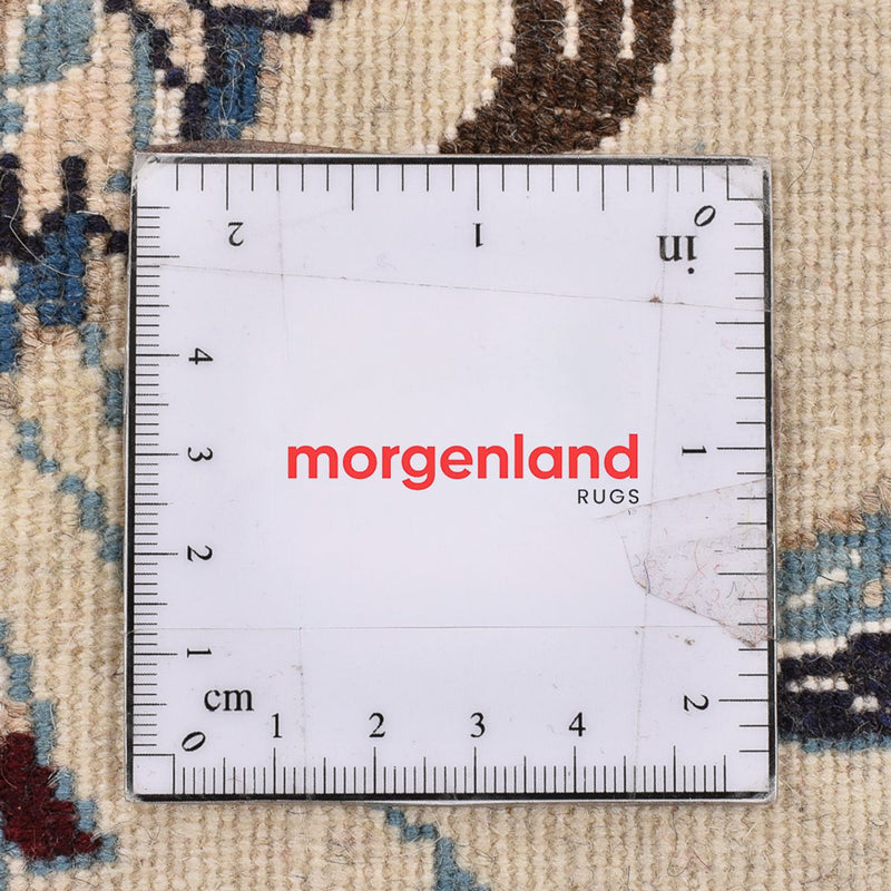 Loper Perzisch tapijt - Nain - Koninklijk - 192 x 57 cm - crème