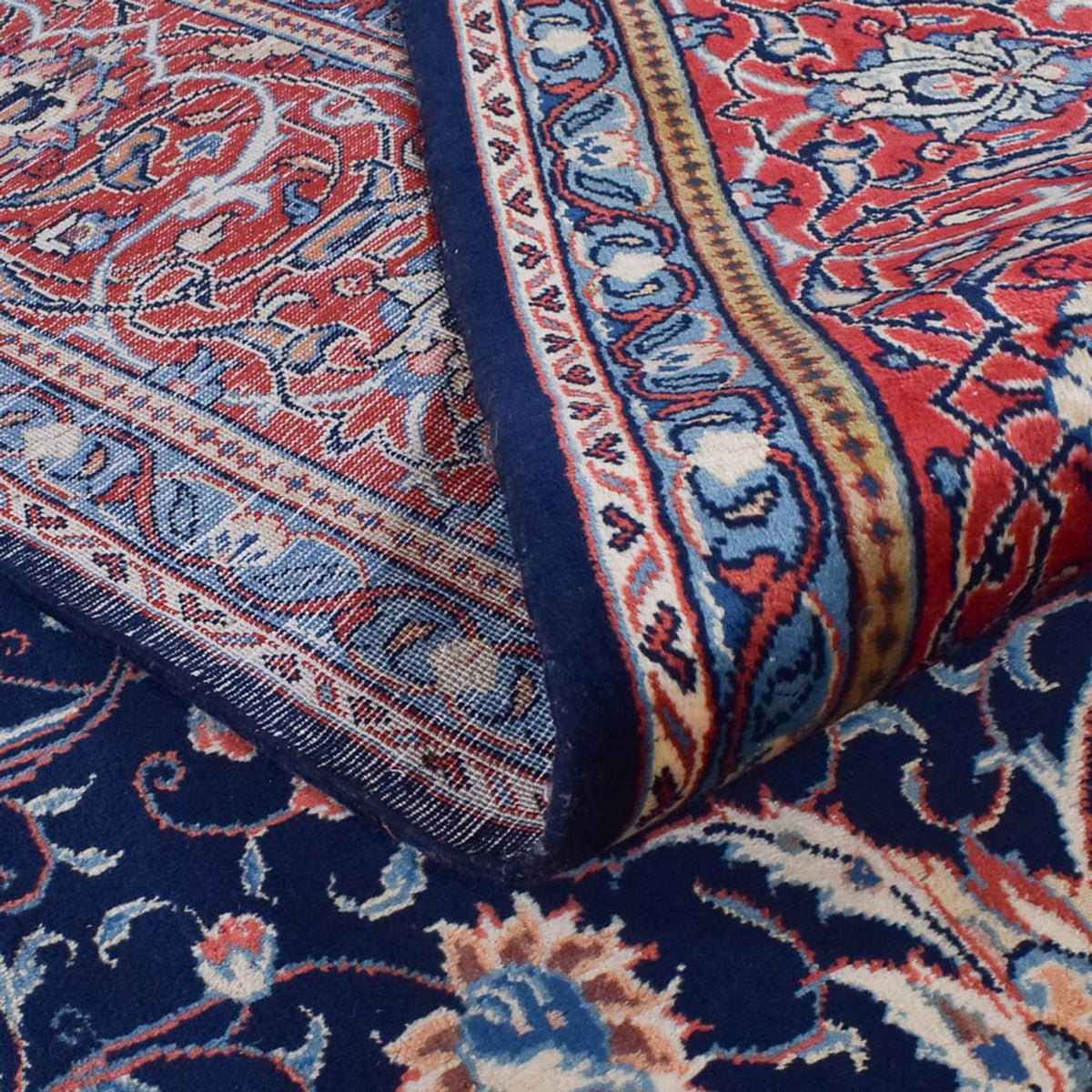 Perzisch tapijt - Klassiek - 377 x 283 cm - donkerblauw