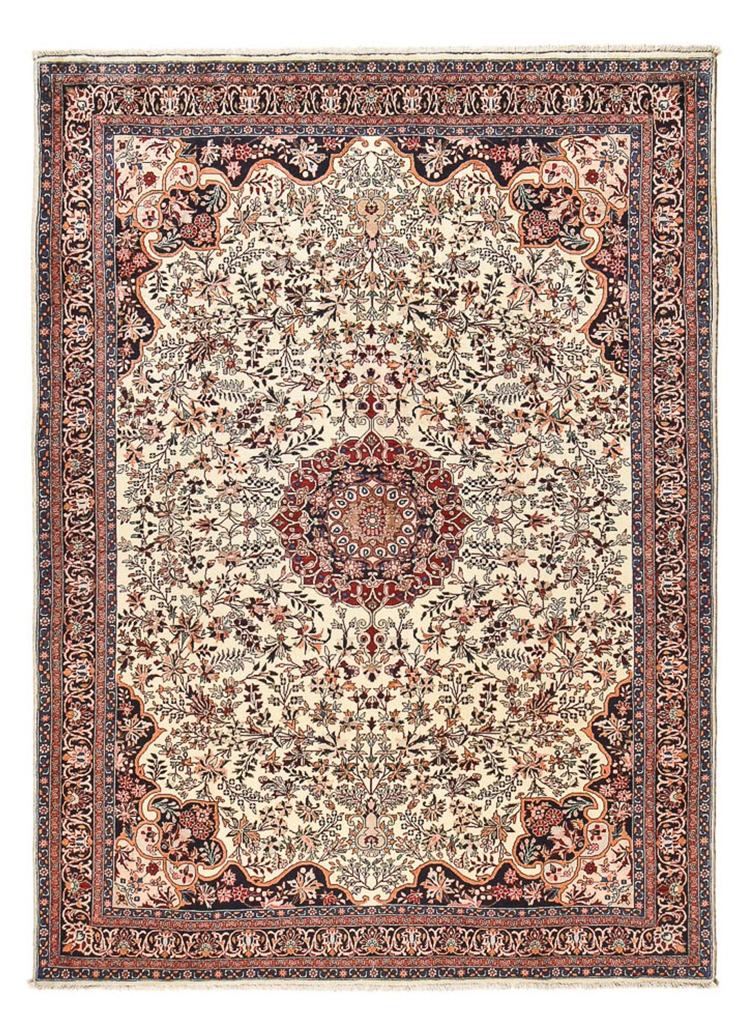Perzisch tapijt - Bijar - 300 x 217 cm - beige
