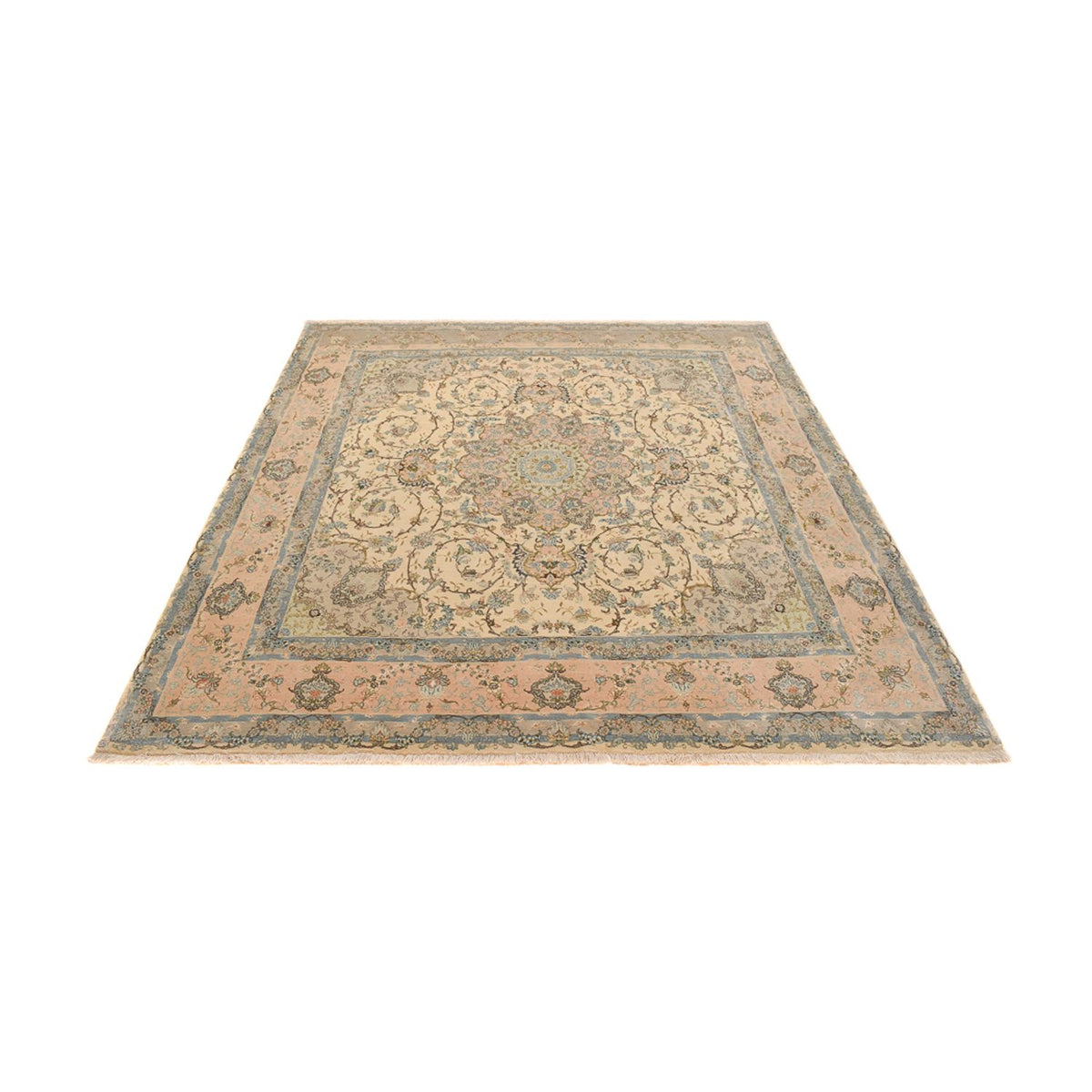 Perzisch tapijt - Tabriz - Royal - 267 x 251 cm - zand