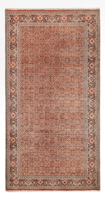 Bidjar Tapijt 205x398cm - Perzisch tapijt - roest