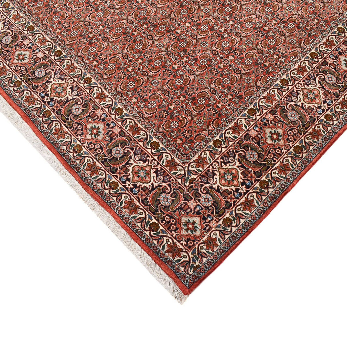 Perzisch tapijt - Bijar speciale vorm  - 393 x 205 cm - roest