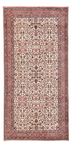 Loper Perzisch tapijt - Bijar - 417 x 204 cm - roest