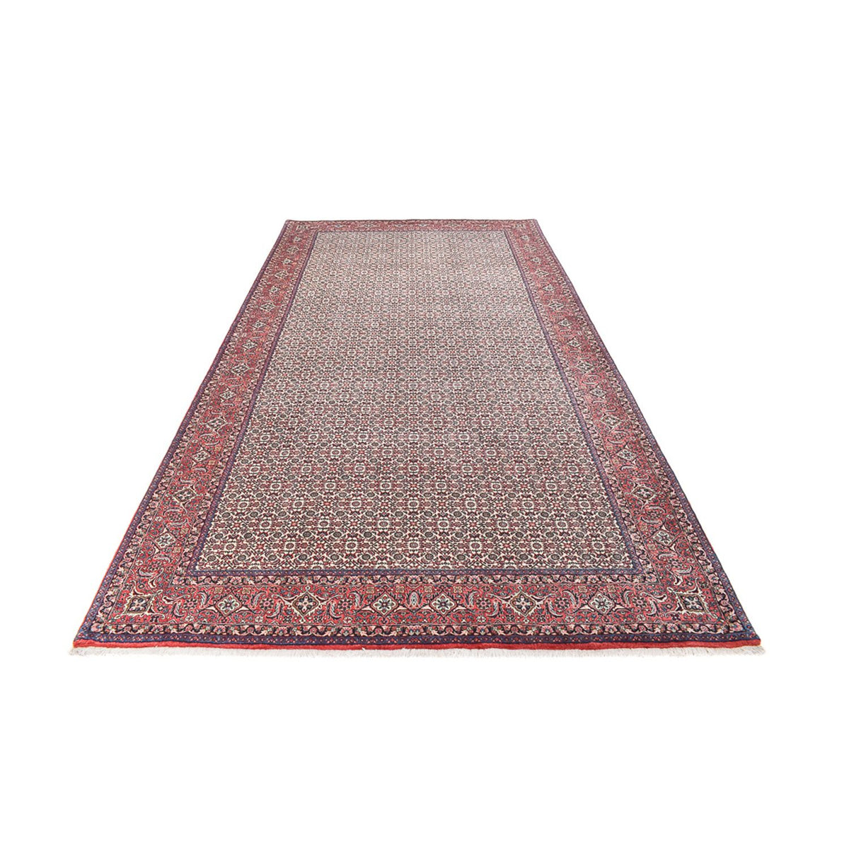 Perzisch tapijt - Bijar speciale vorm  - 395 x 205 cm - roest