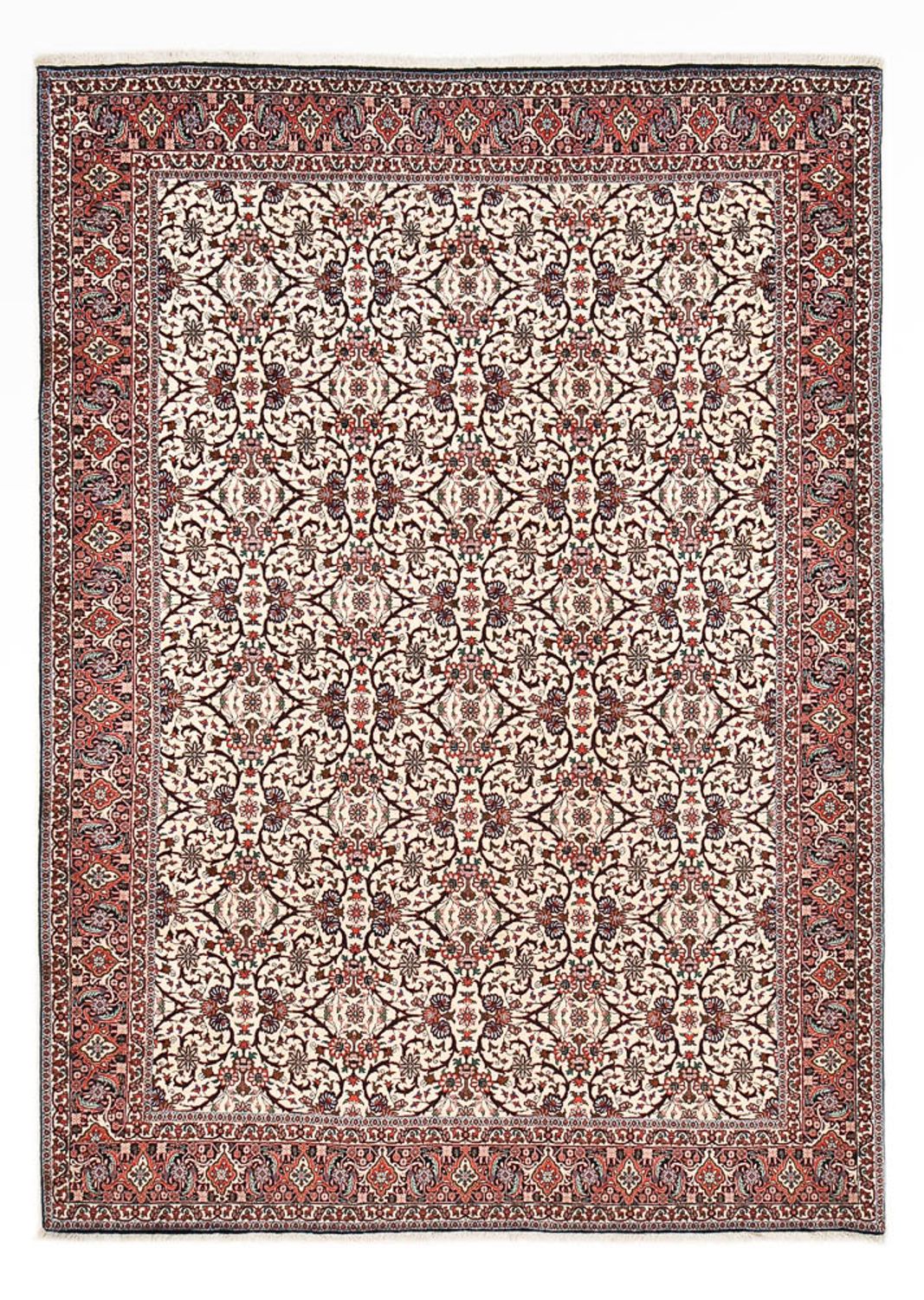 Perzisch tapijt - Bijar - 350 x 254 cm - roest