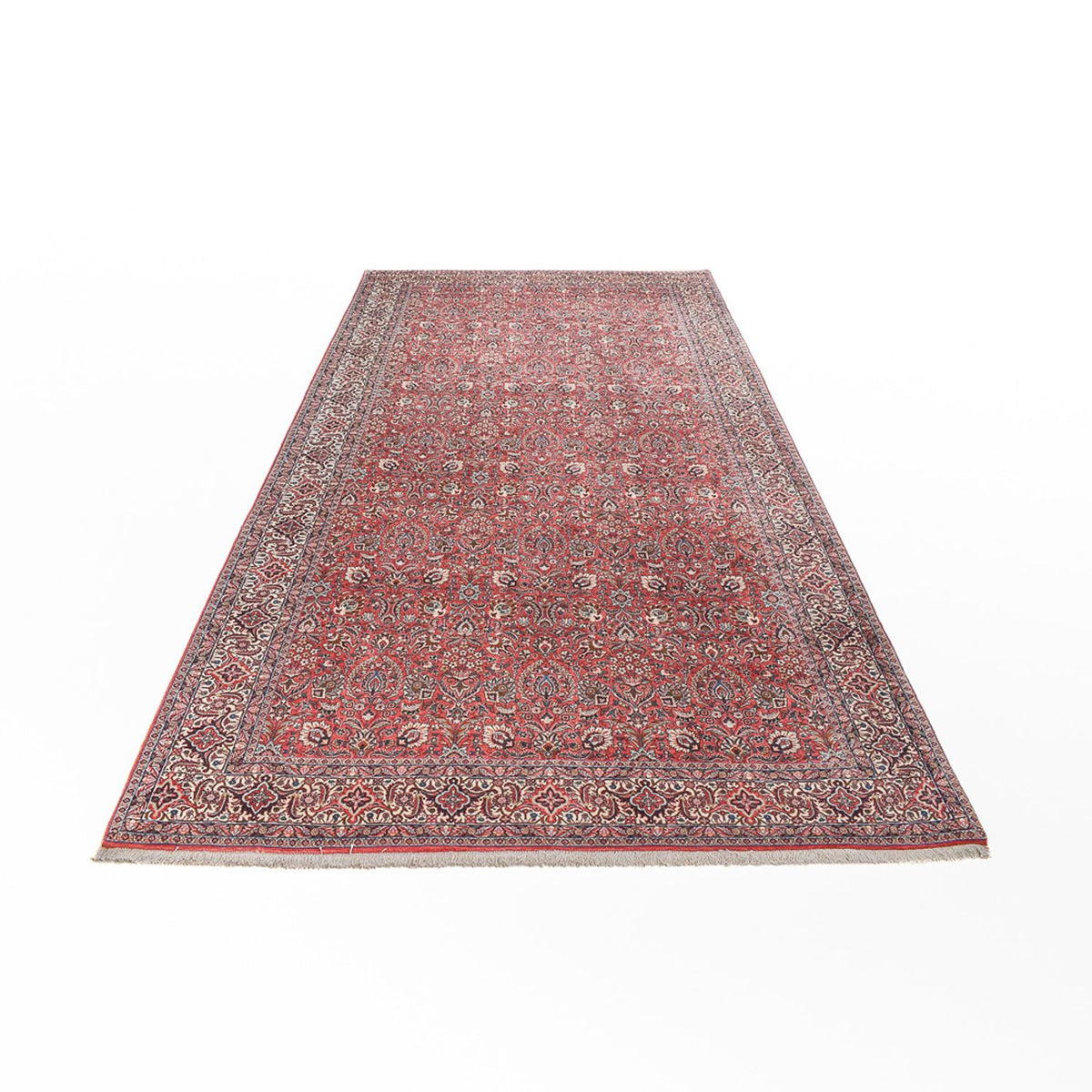 Perzisch tapijt - Bijar speciale vorm  - 394 x 203 cm - roest
