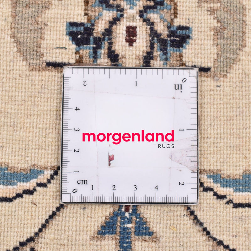 Loper Perzisch tapijt - Nain - Koninklijk - 204 x 58 cm - crème