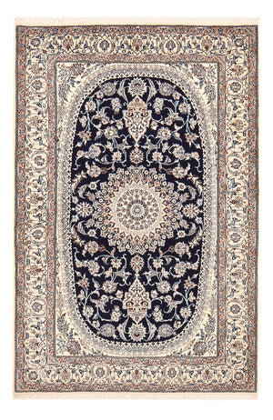 Perzisch tapijt - Nain - Premium - 198 x 131 cm - donkerblauw