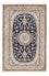 Perzisch tapijt - Nain - Premium - 198 x 131 cm - donkerblauw