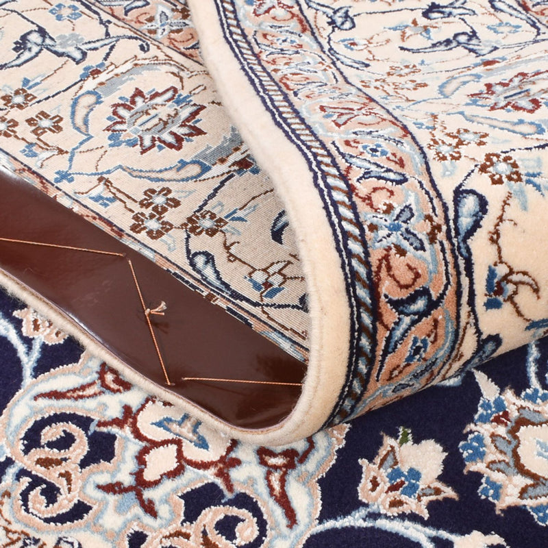 Perzisch tapijt - Nain - Premium - 198 x 131 cm - donkerblauw