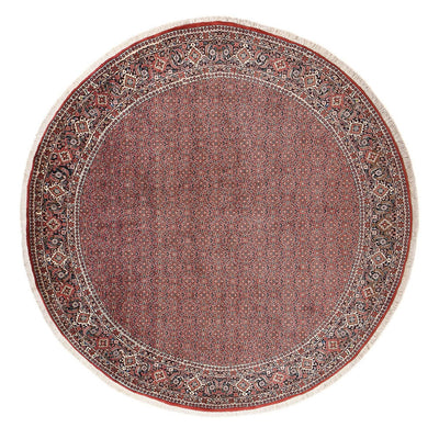 Perzisch tapijt - Bijar rond  - 300 x 300 cm - roest