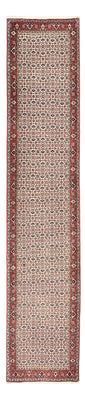 Loper Perzisch tapijt - Bijar - 390 x 82 cm - terracotta