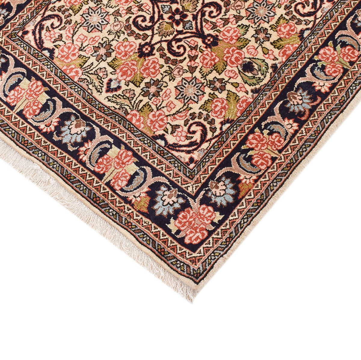 Loper Perzisch tapijt - Bijar - 298 x 82 cm - beige