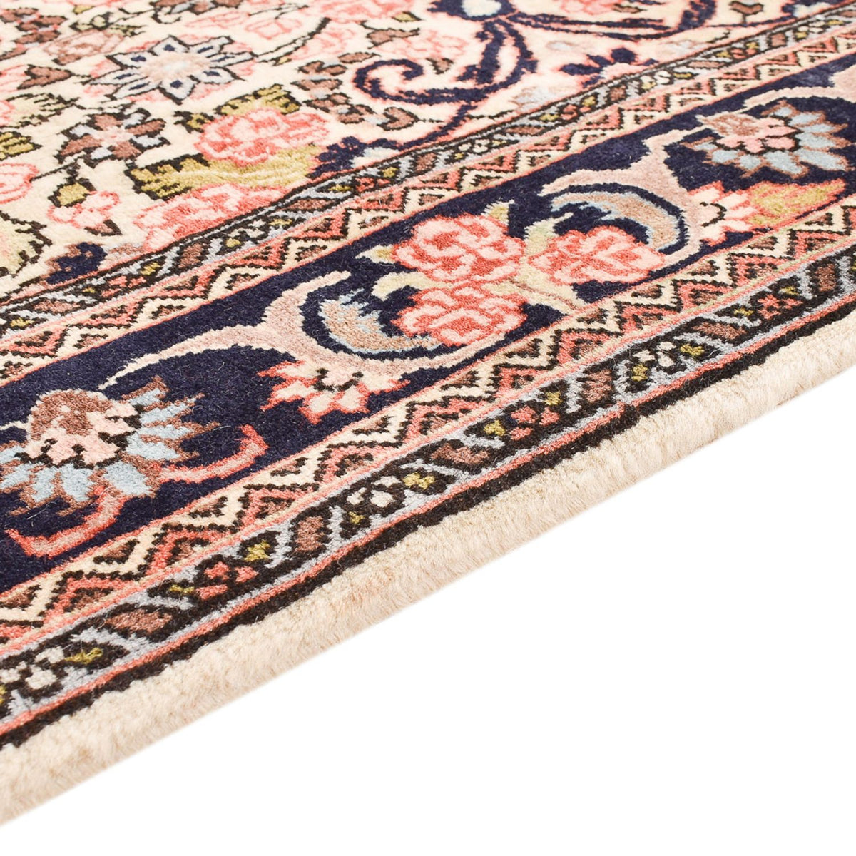 Loper Perzisch tapijt - Bijar - 298 x 82 cm - beige