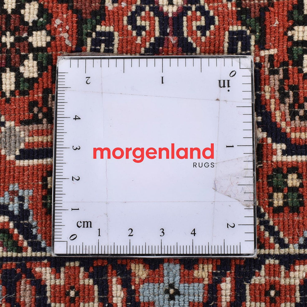 Loper Perzisch tapijt - Bijar - 380 x 69 cm - terracotta