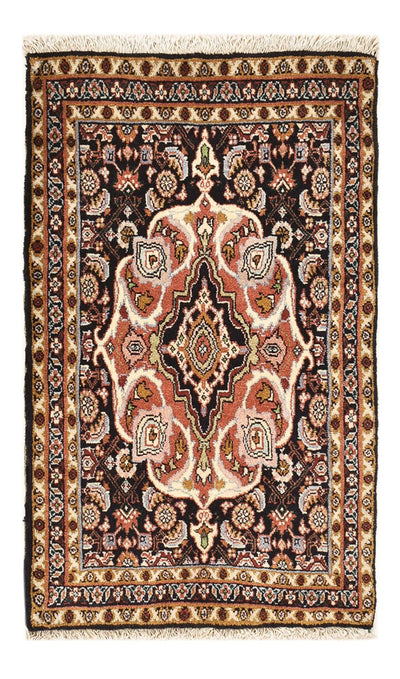 Bidjar Tapijt 50x70cm - Perzisch tapijt - donker beige