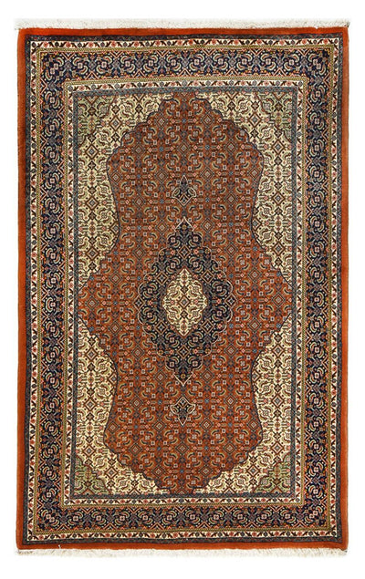 Hamadan Tapijt 133x210cm - Perzisch tapijt - bruin
