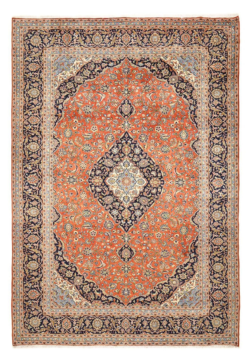 Perzisch tapijt - Keshan - Koninklijke - 414 x 286 cm - oranje
