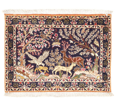 Rafsanjan Tapijt 62x80cm - Perzisch tapijt