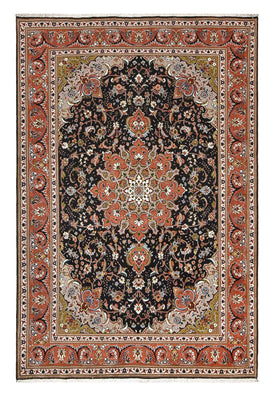 Perzisch tapijt - Tabriz - Royal - 305 x 203 cm - antraciet