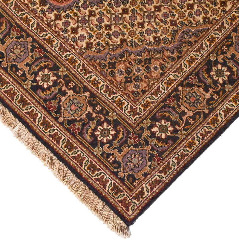 Perzisch tapijt - Tabriz - Royal - 210 x 151 cm - donkerbruin