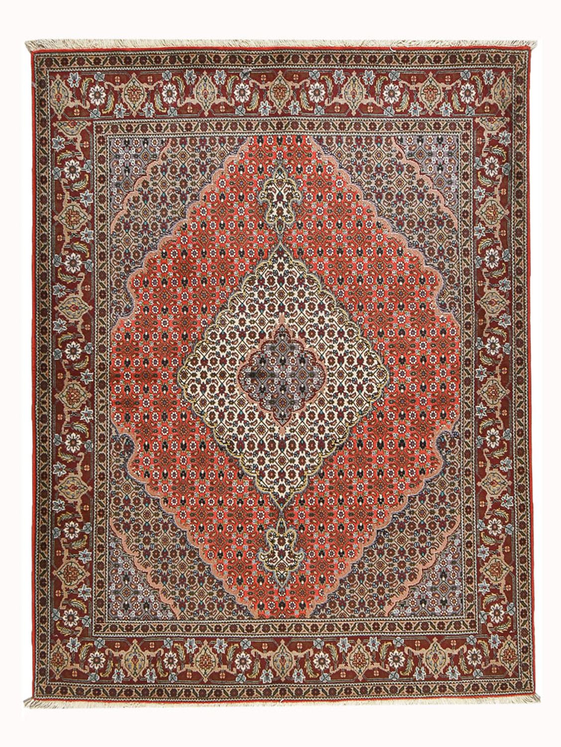 Perzisch tapijt - Tabriz - Royal - 205 x 153 cm - veelkleurig